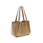 Tory Burch Beige Leather Handbag - Zeiniez