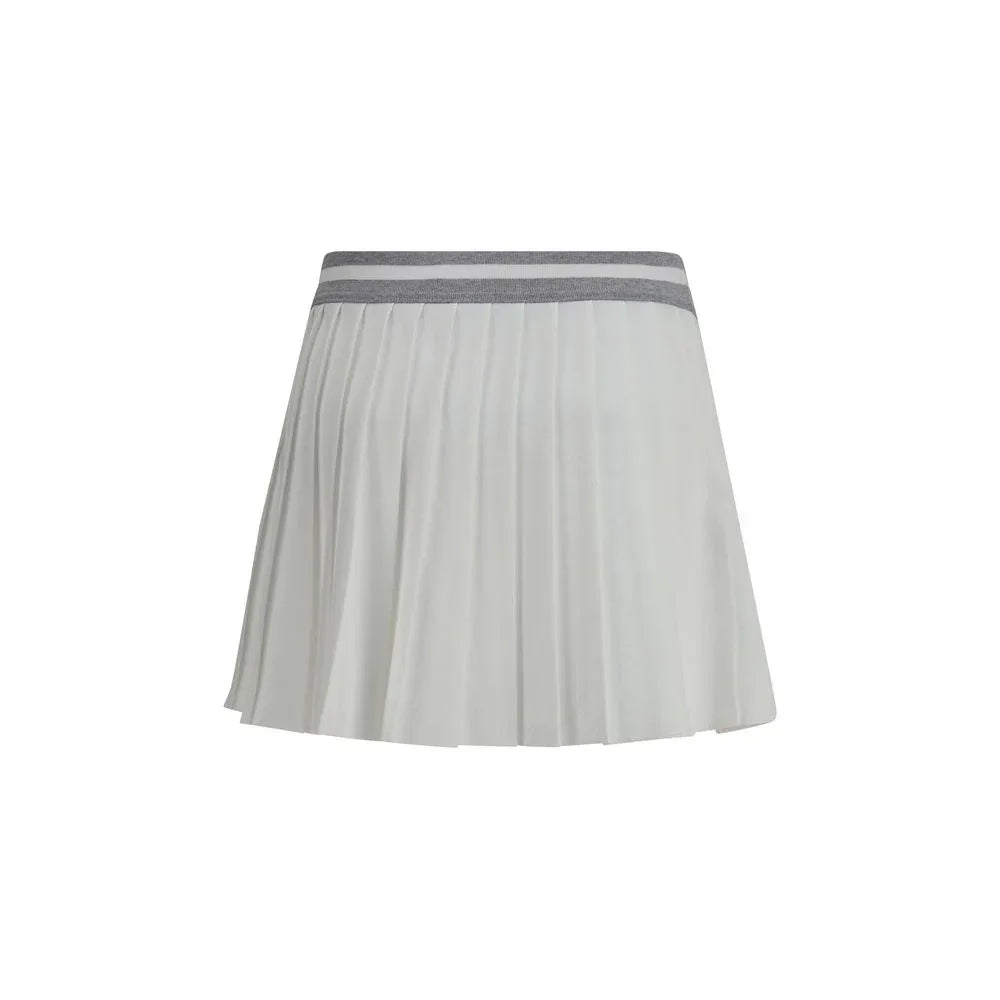 Brunello Cucinelli White Polyester Mini Skirt - Zeiniez