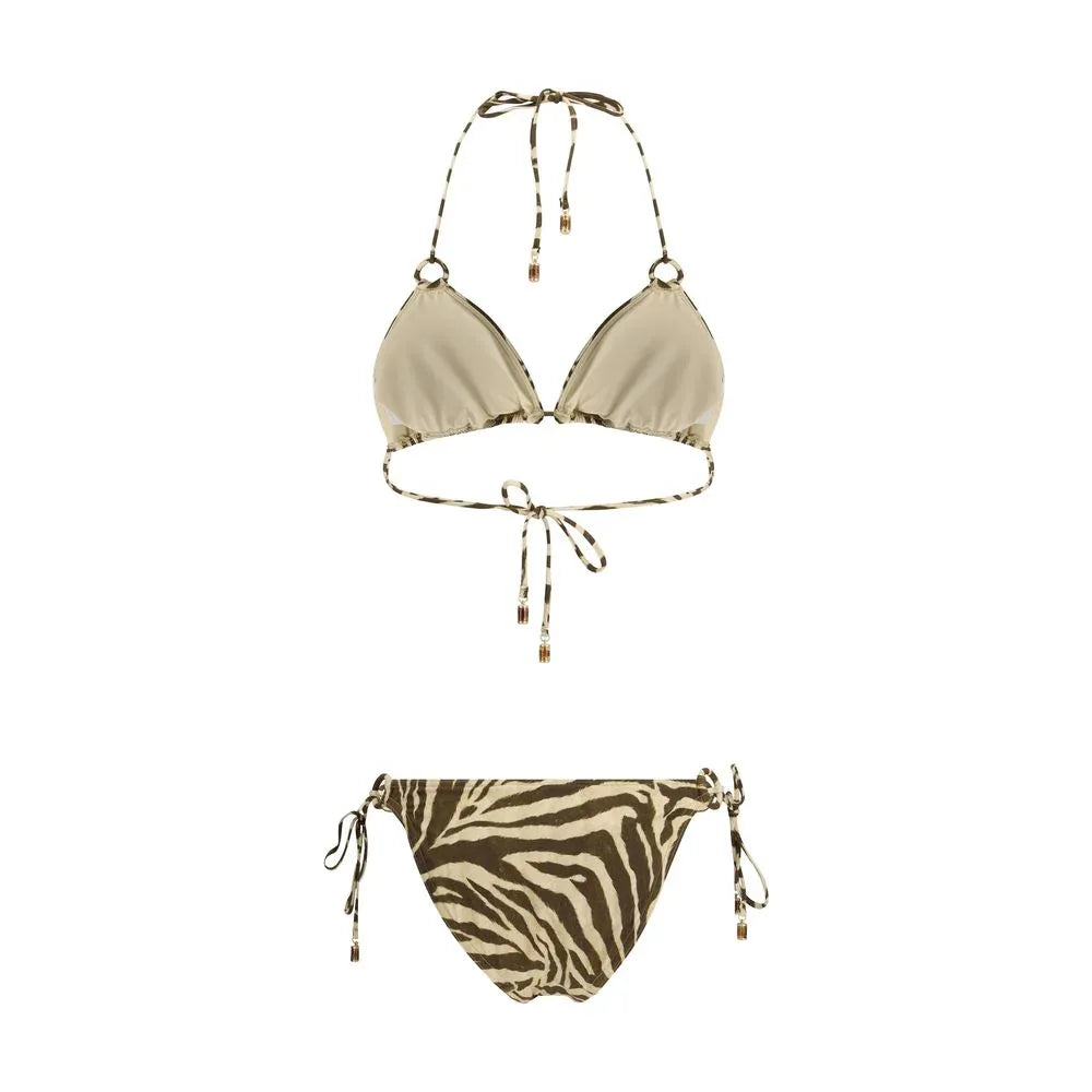 Zimmermann Brown Polyamide Bikini - Zeiniez