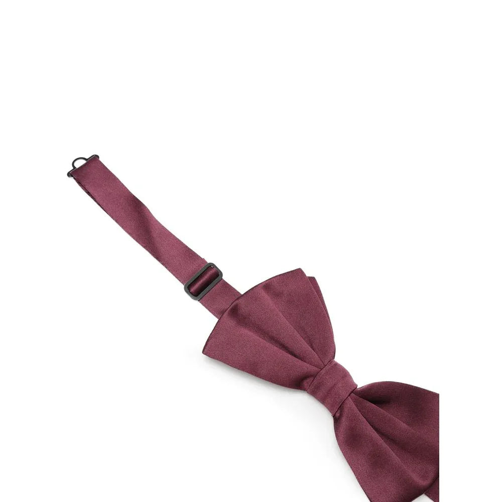 Dolce & Gabbana Bordeaux Silk Bowtie - Zeiniez