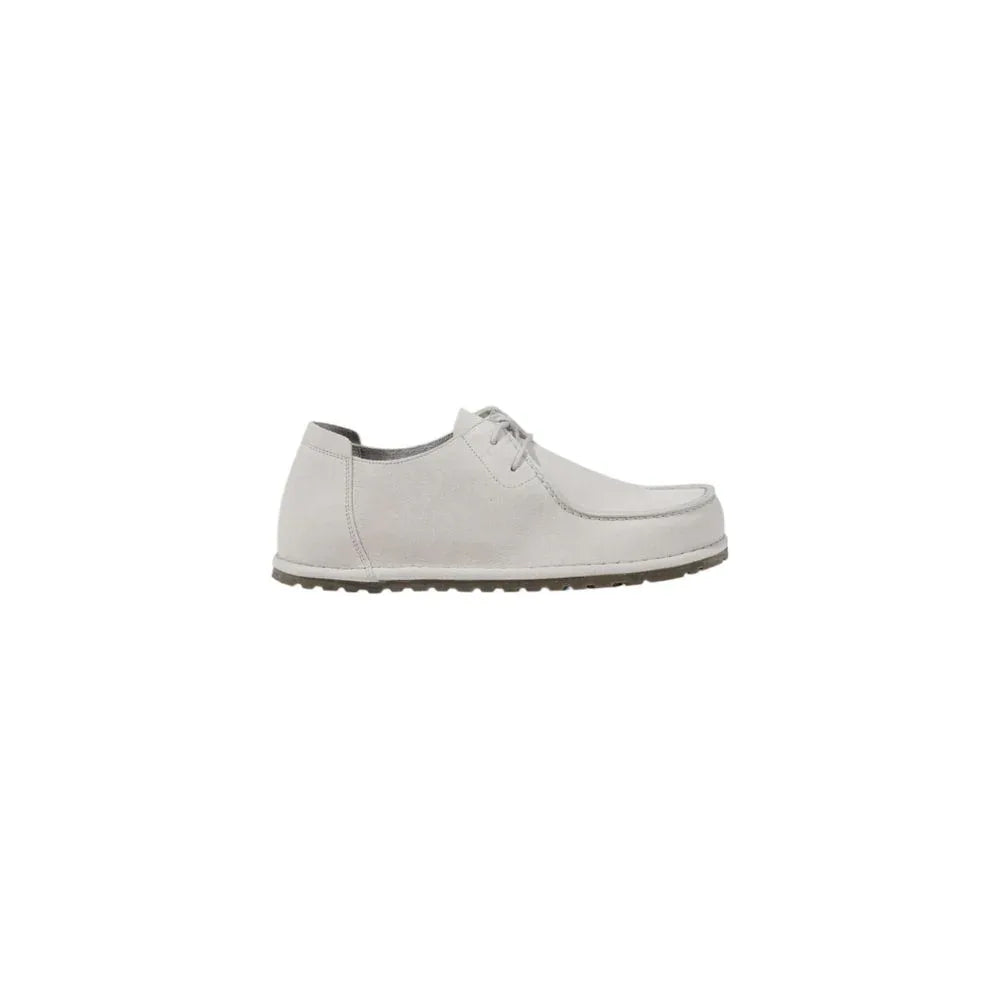Birkenstock White Leather Slip-On Loafers - Zeiniez