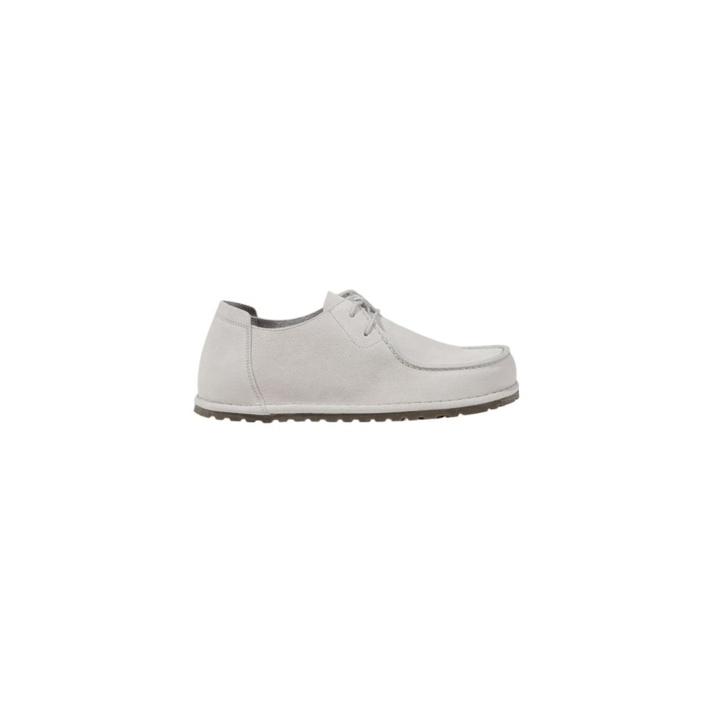Birkenstock White Leather Slip-On Loafers - Zeiniez