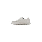 Birkenstock White Leather Slip-On Loafers - Zeiniez
