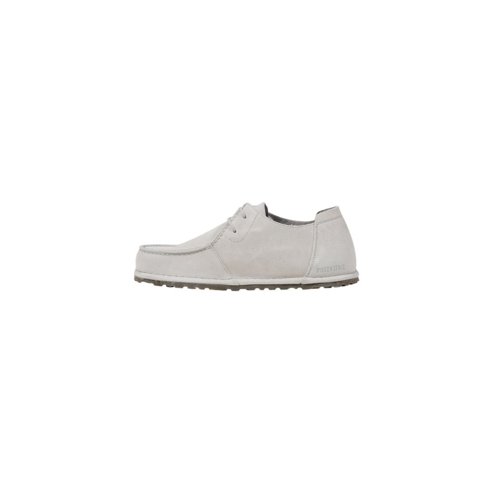Birkenstock White Leather Slip-On Loafers - Zeiniez