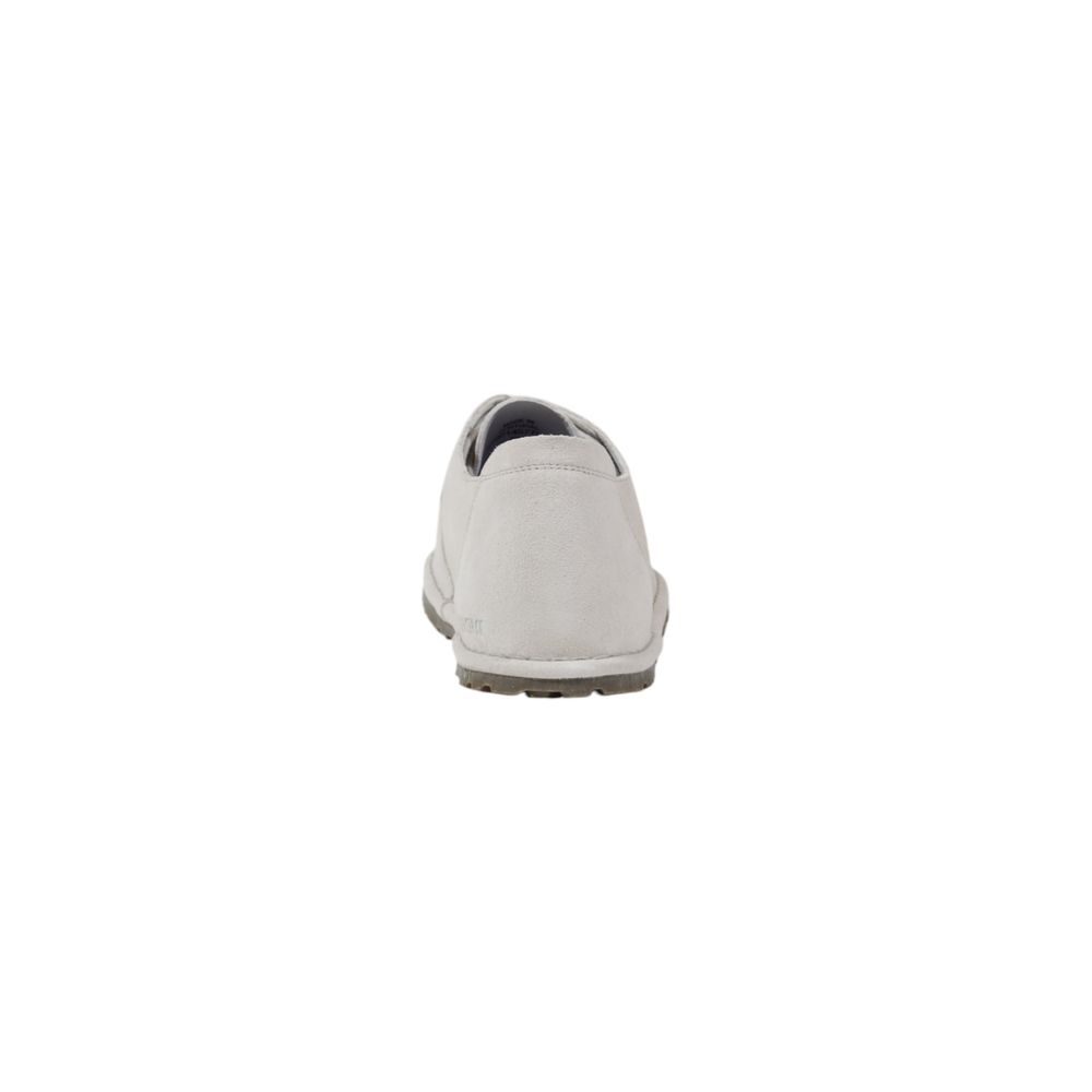 Birkenstock White Leather Slip-On Loafers - Zeiniez