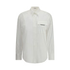 Brunello Cucinelli White Cotton Shirt