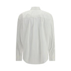 Brunello Cucinelli White Cotton Shirt