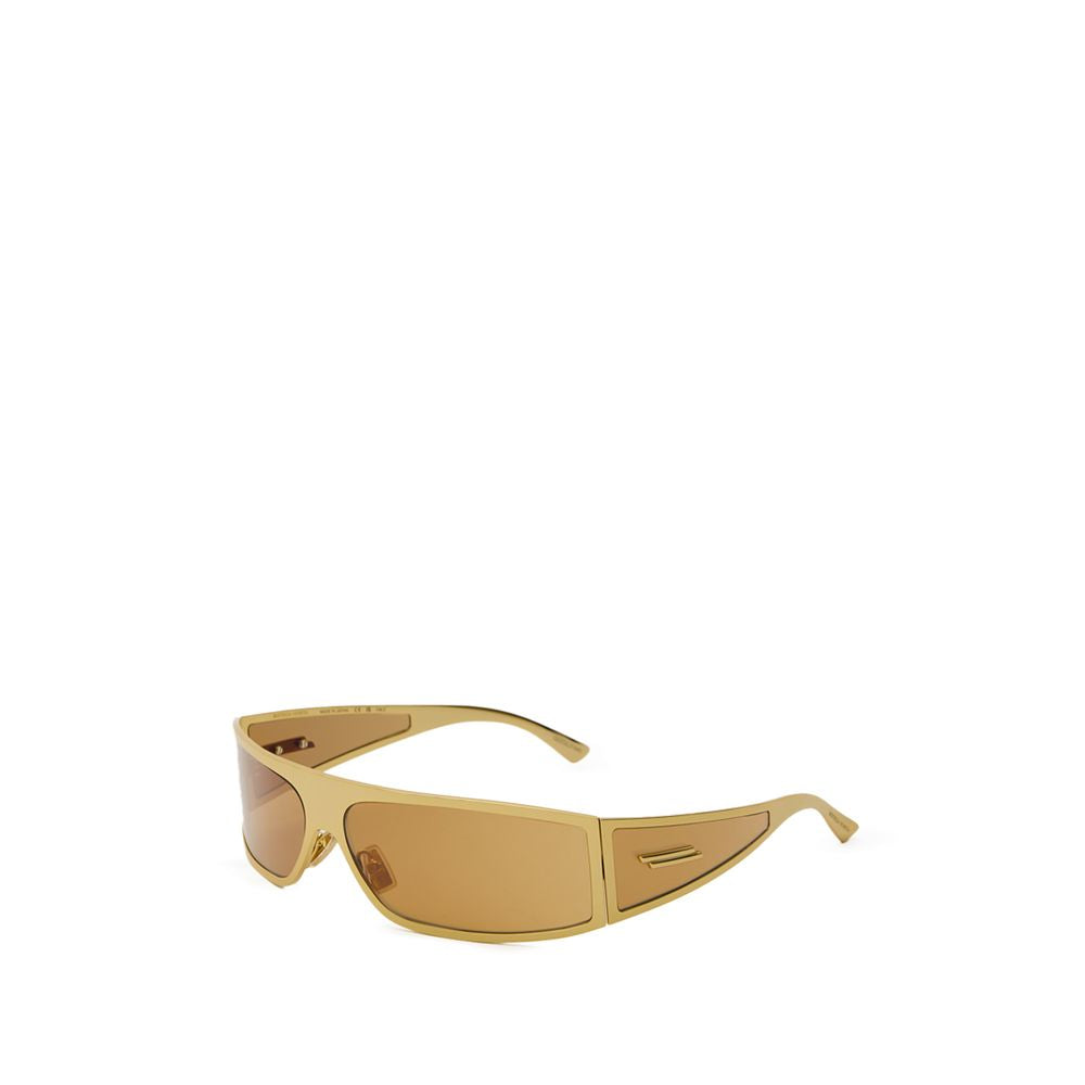 Bottega Veneta Gold Metal Sunglasses - Zeiniez