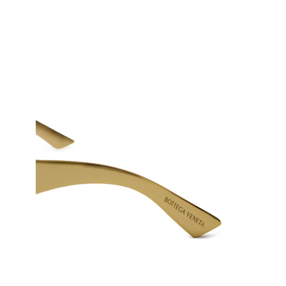 Bottega Veneta Gold Metal Sunglasses - Zeiniez