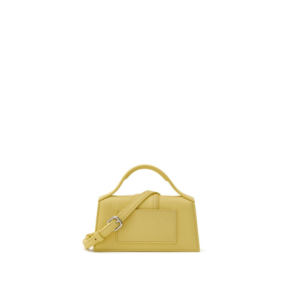 Jacquemus Yellow Leather Handbag - Zeiniez