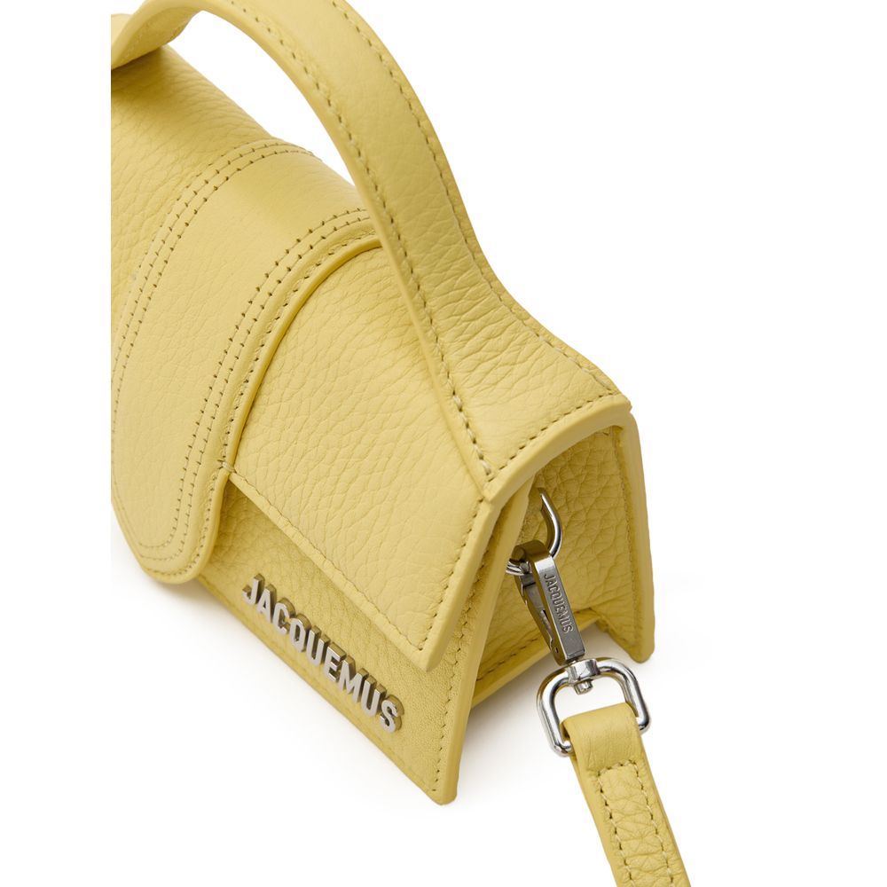 Jacquemus Yellow Leather Handbag - Zeiniez