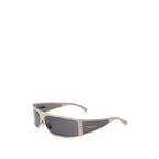 Bottega Veneta Gray Metal Sunglasses - Zeiniez