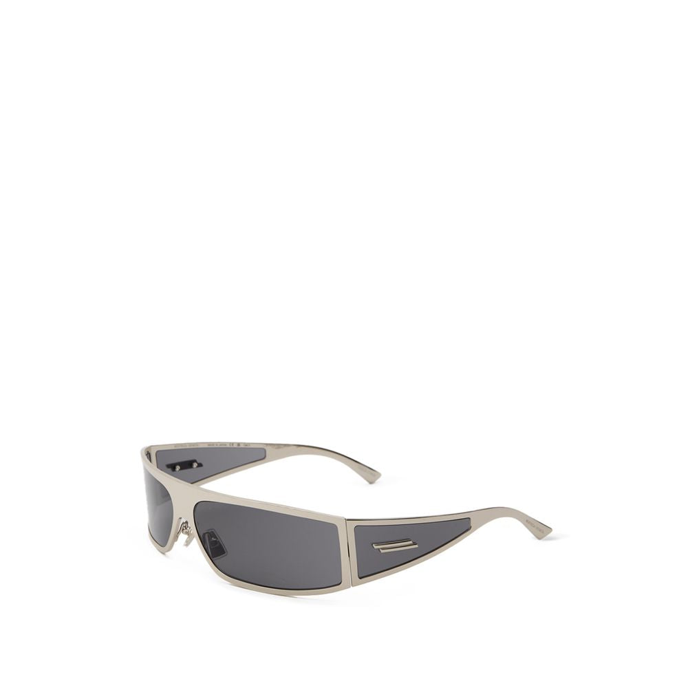 Bottega Veneta Gray Metal Sunglasses - Zeiniez