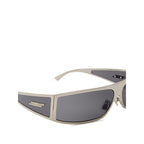 Bottega Veneta Gray Metal Sunglasses - Zeiniez