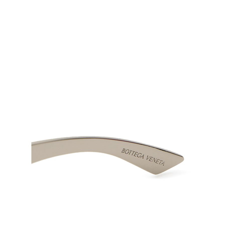 Bottega Veneta Gray Metal Sunglasses - Zeiniez