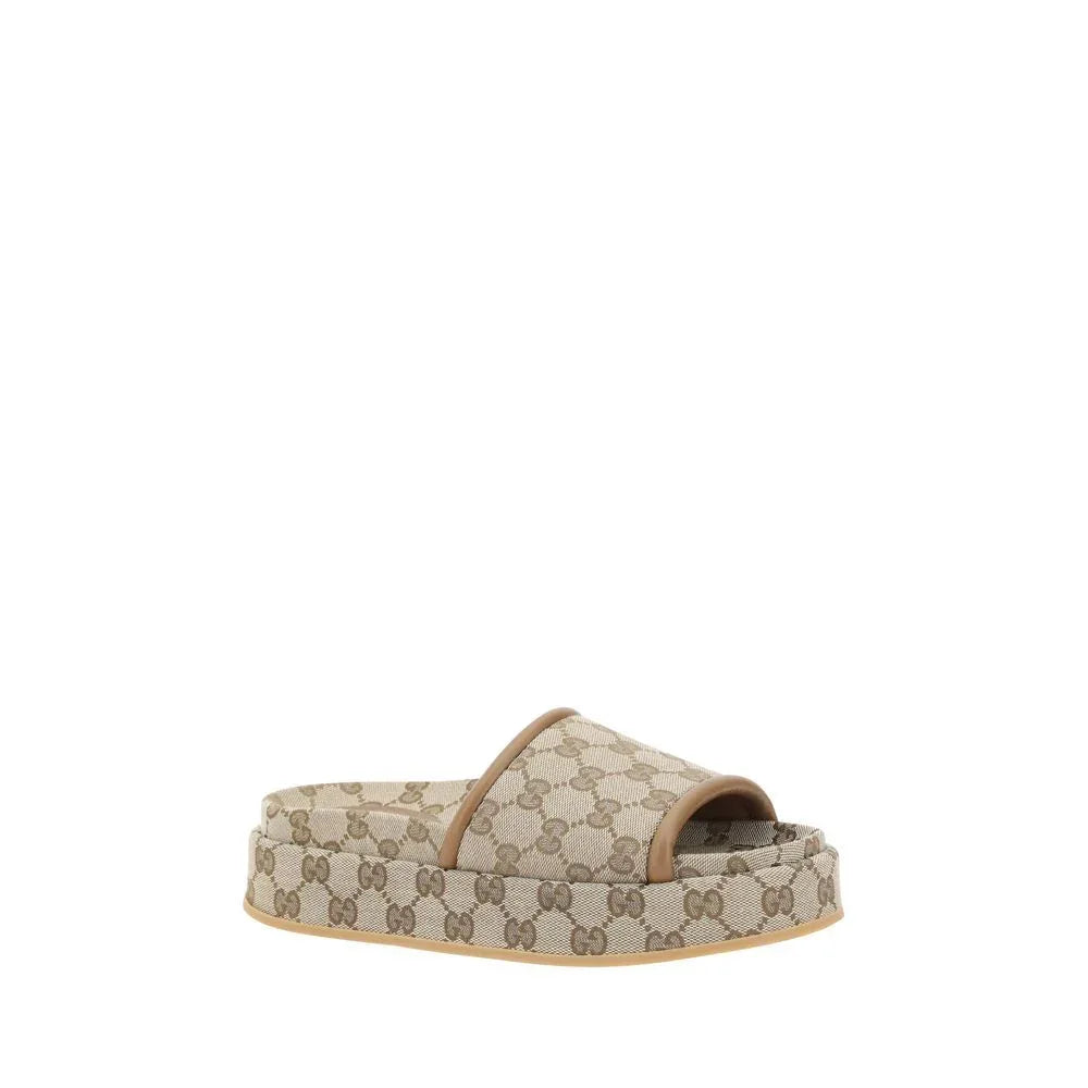 Gucci Beige Polyamide Sandals - Zeiniez