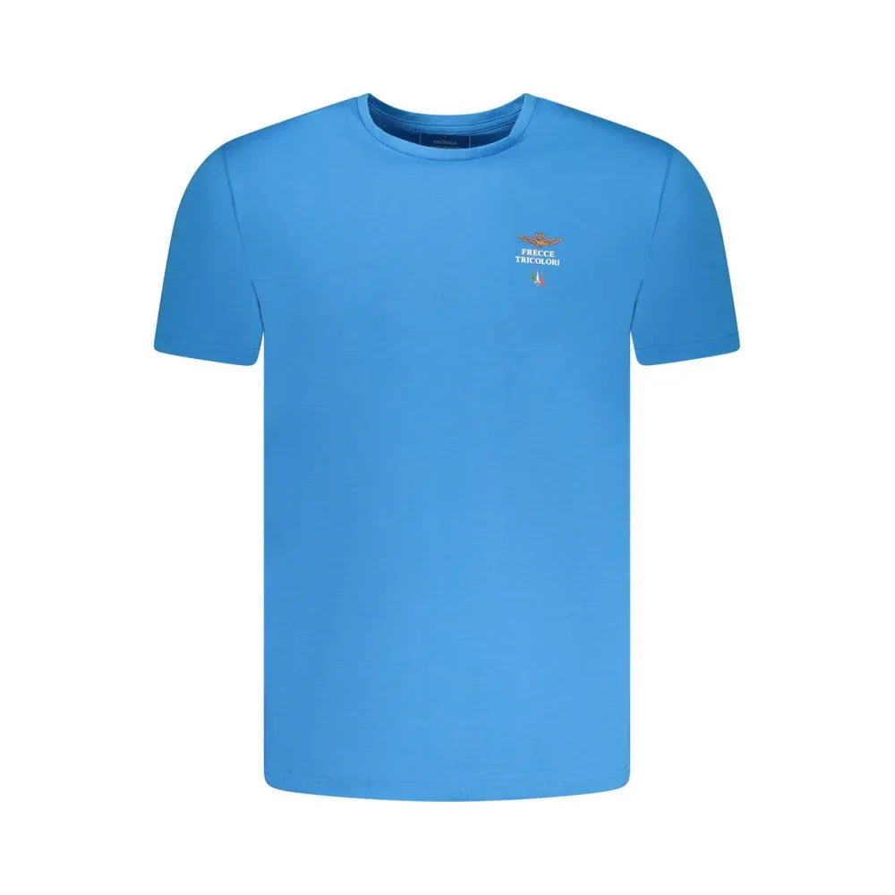 Aeronautica Militare Azzurro Cotton Men's Shirt - Zeiniez