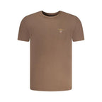Aeronautica Militare Marrone Cotton Men's T-Shirt - Zeiniez