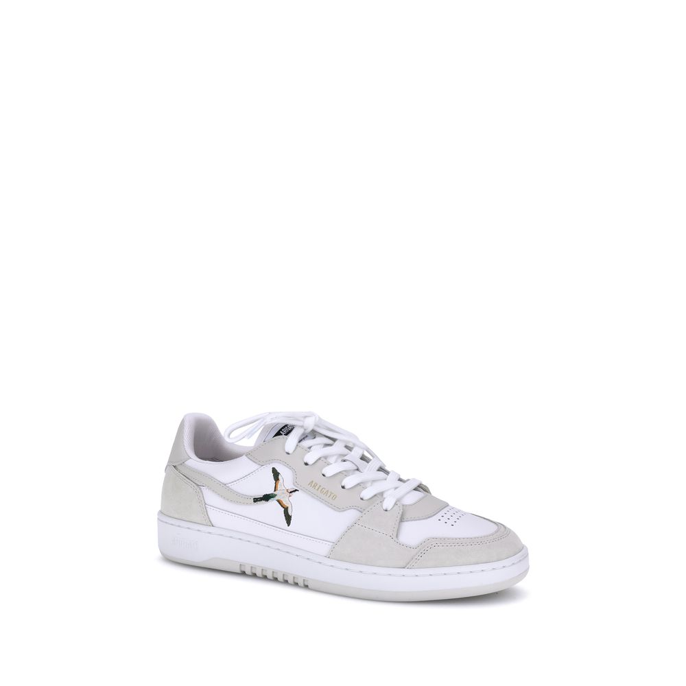 Axel Arigato White Recycled Polyester Low Top Sneakers - Zeiniez
