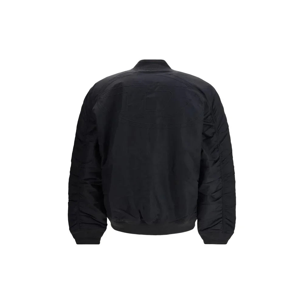 Diesel Black Polyamide Bomber - Zeiniez