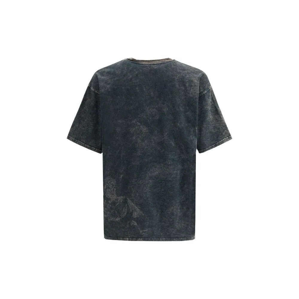 Diesel Black Cotton T-Shirt - Zeiniez
