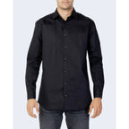 Selected Black Cotton Dress Shirt - Zeiniez