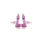 Aniye By Purple Leather High Heel Pumps - Zeiniez