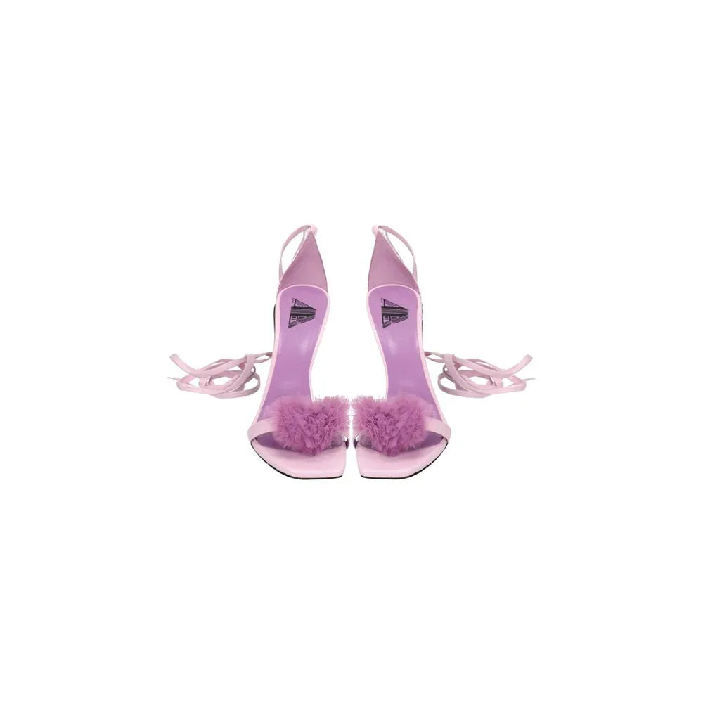 Aniye By Purple Leather High Heel Pumps - Zeiniez