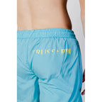 Trussardi Beachwear Blue Polyester Swim Shorts - Zeiniez