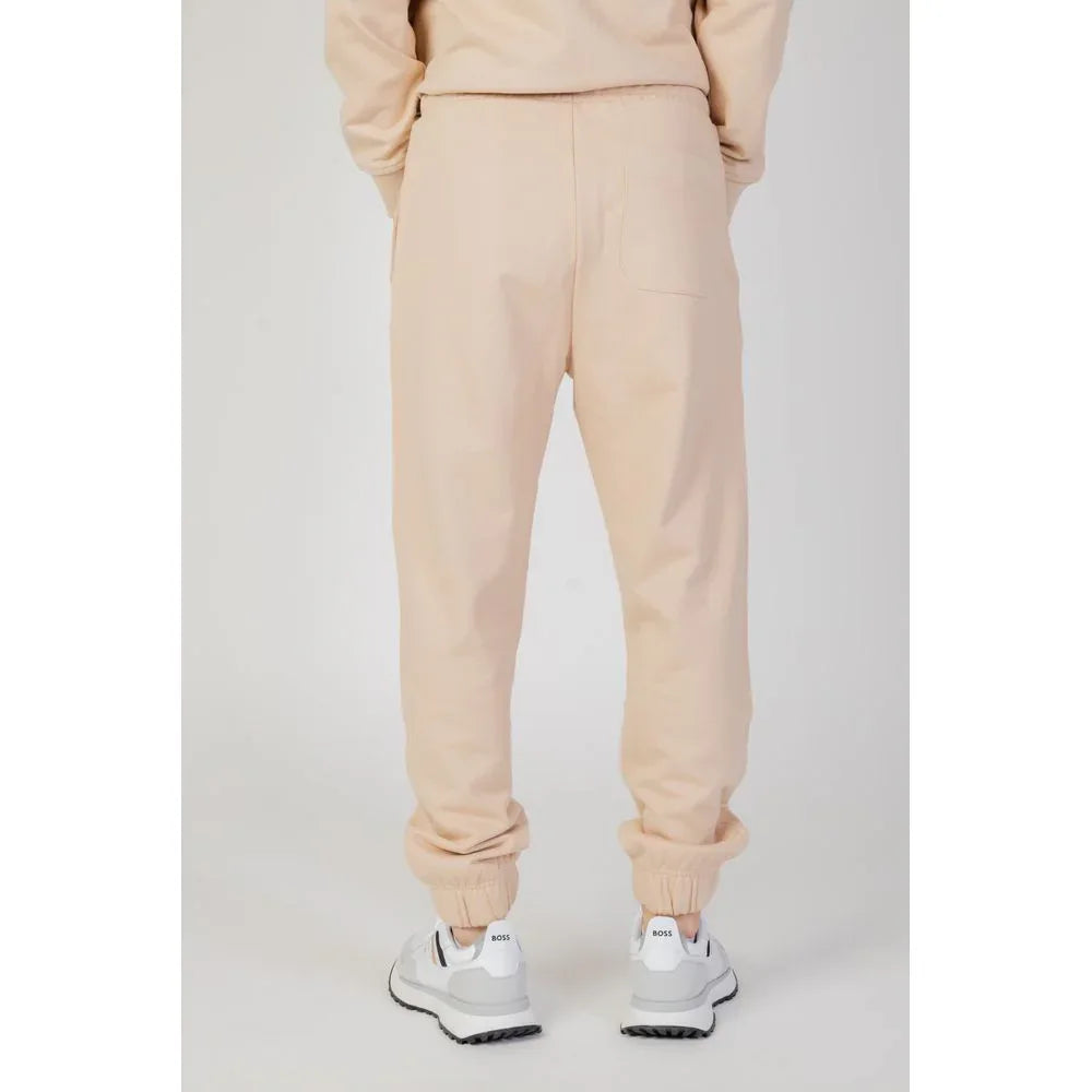 Hugo Boss Beige Cotton Joggers (Workout Pants) - Zeiniez