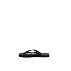 Emporio Armani Underwear Black And White Rubber Flip-Flop Sandals - Zeiniez