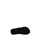 Emporio Armani Underwear Black And White Rubber Flip-Flop Sandals - Zeiniez