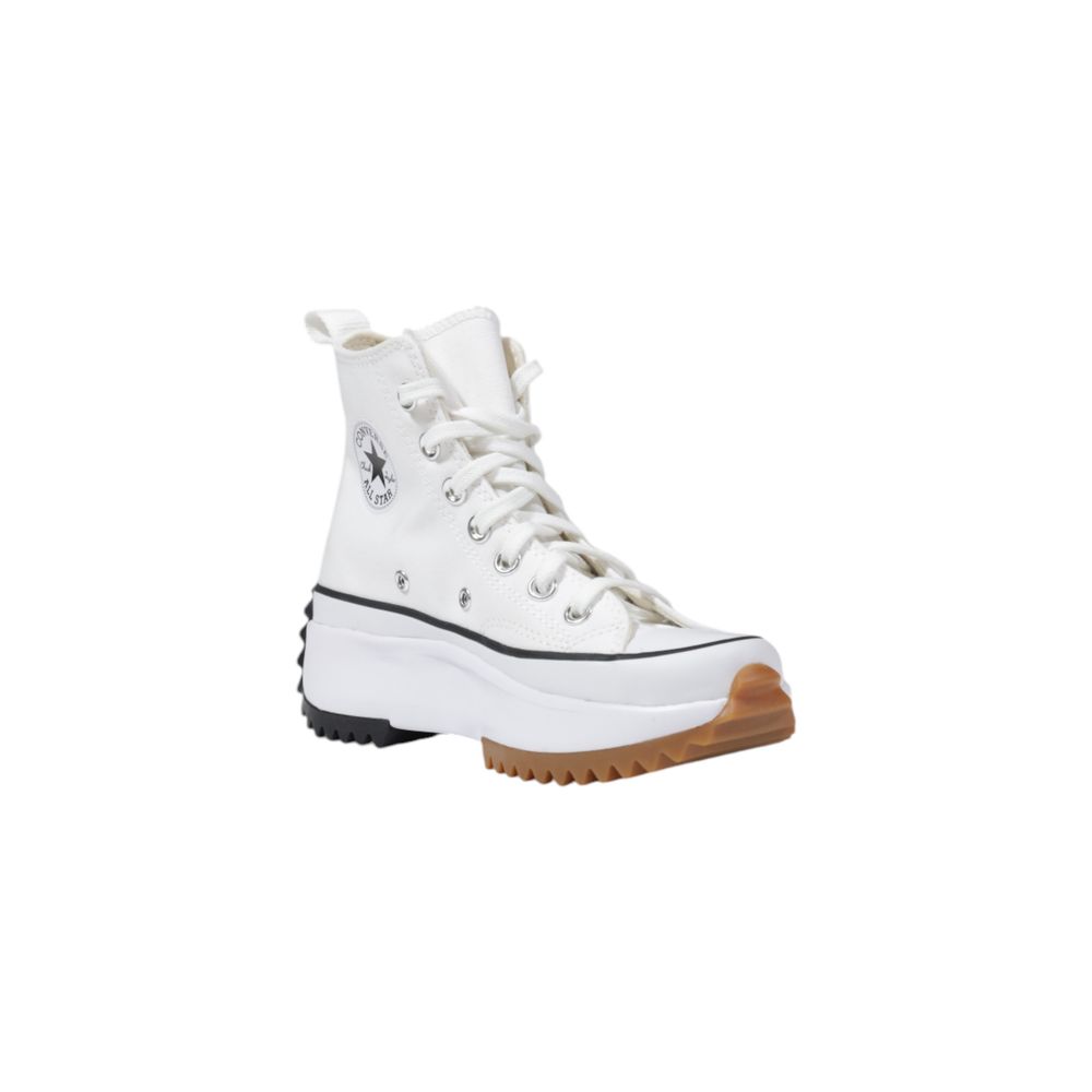 Converse White Fabric Chunky Sneakers - Zeiniez