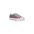 Converse Purple Fabric Low Top Sneakers - Zeiniez