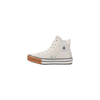 Converse Cream Leather High Top Sneakers - Zeiniez