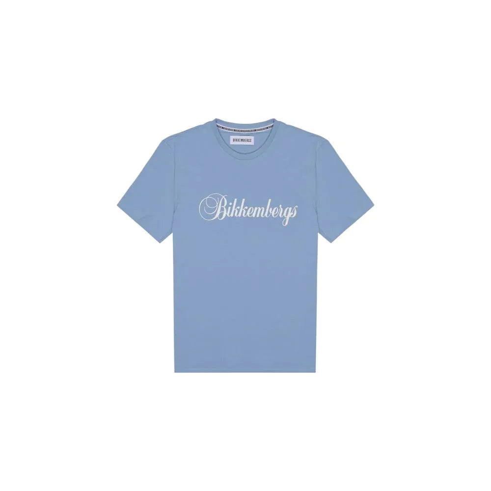 Bikkembergs Blue Cotton T-Shirt - Zeiniez