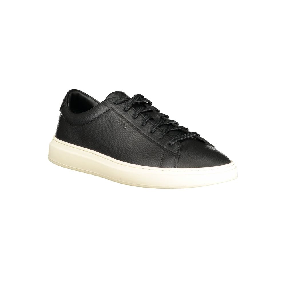 Hugo Boss Black Leather Men Sneaker - Zeiniez