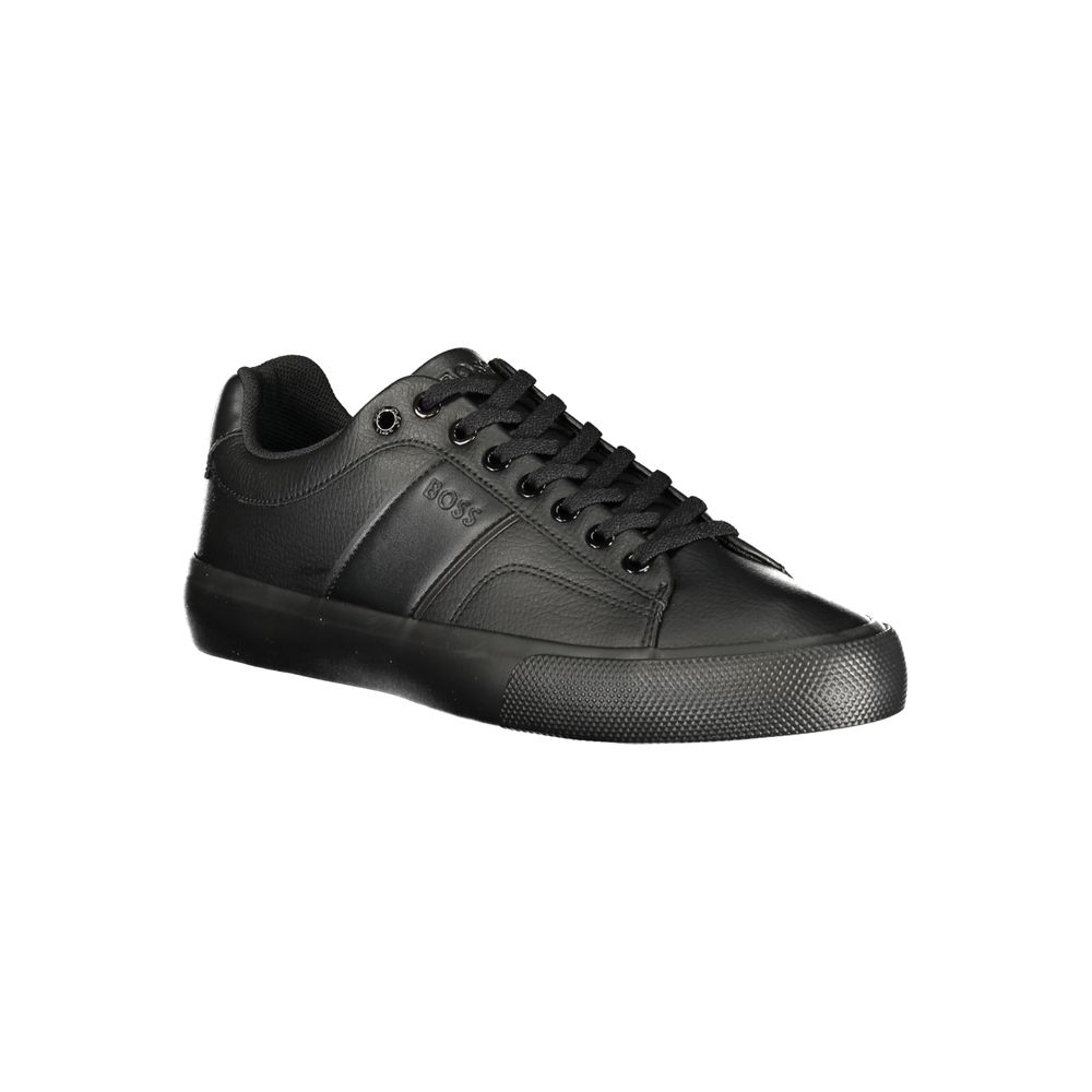 Hugo Boss Black Polyurethane Men Sneaker - Zeiniez