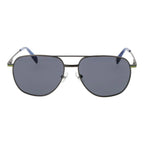 Hackett Gray Metal Sunglasses - Zeiniez