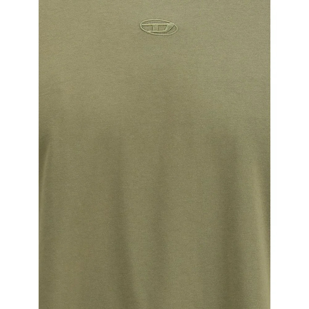 Diesel Bicolor Cotton T-Shirt - Zeiniez