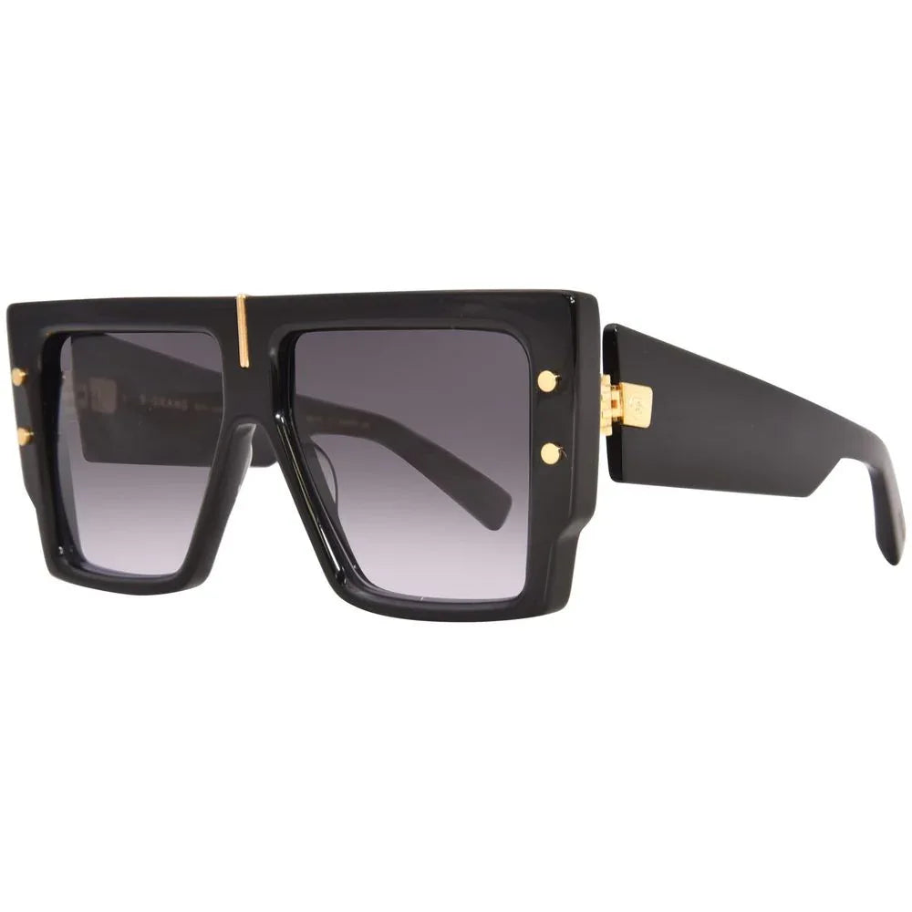 Balmain Black Acetate Sunglasses - Zeiniez
