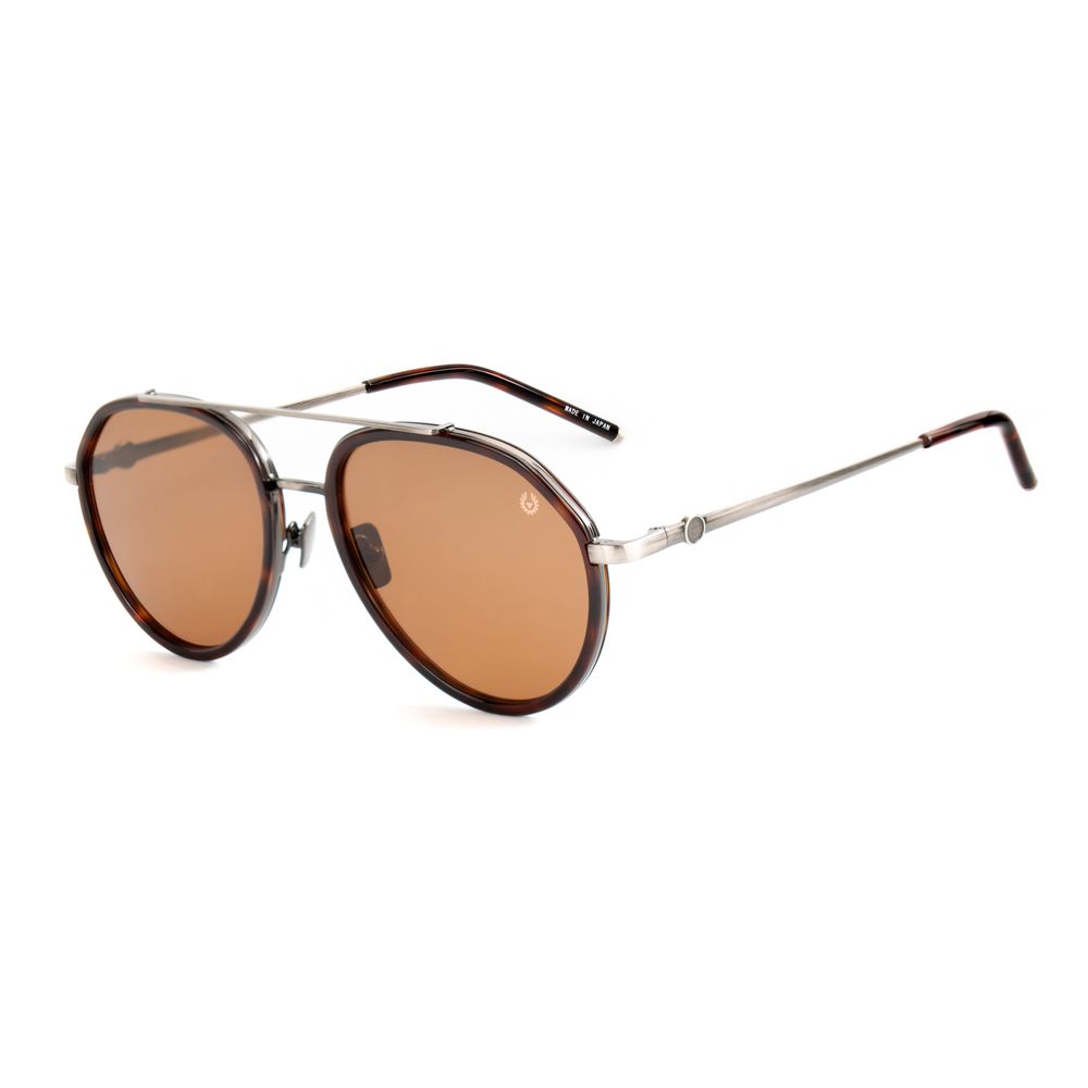 Belstaff Brown Stainless Steel Sunglasses - Zeiniez