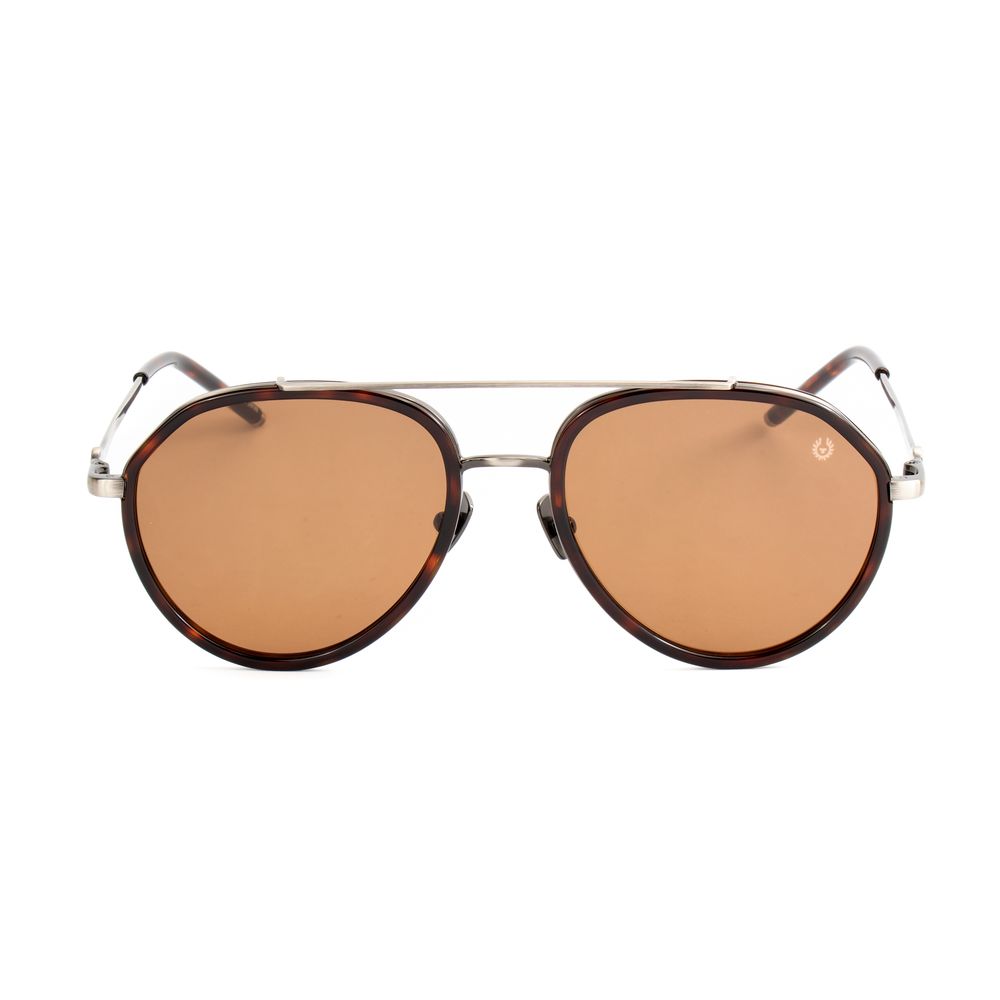 Belstaff Brown Stainless Steel Sunglasses - Zeiniez