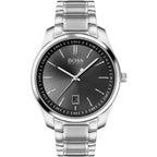 Hugo Boss Gray Stainless Steel Dress Watch