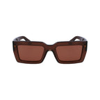 Ferragamo Brown Acetate Sunglasses