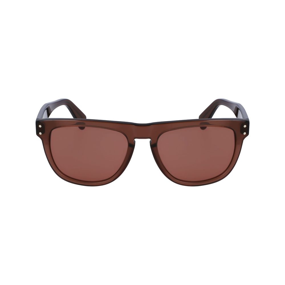 Ferragamo Brown Acetate Sunglasses - Zeiniez