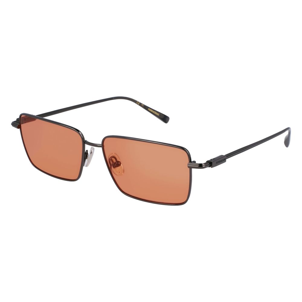 Ferragamo Gray Metal Sunglasses - Zeiniez