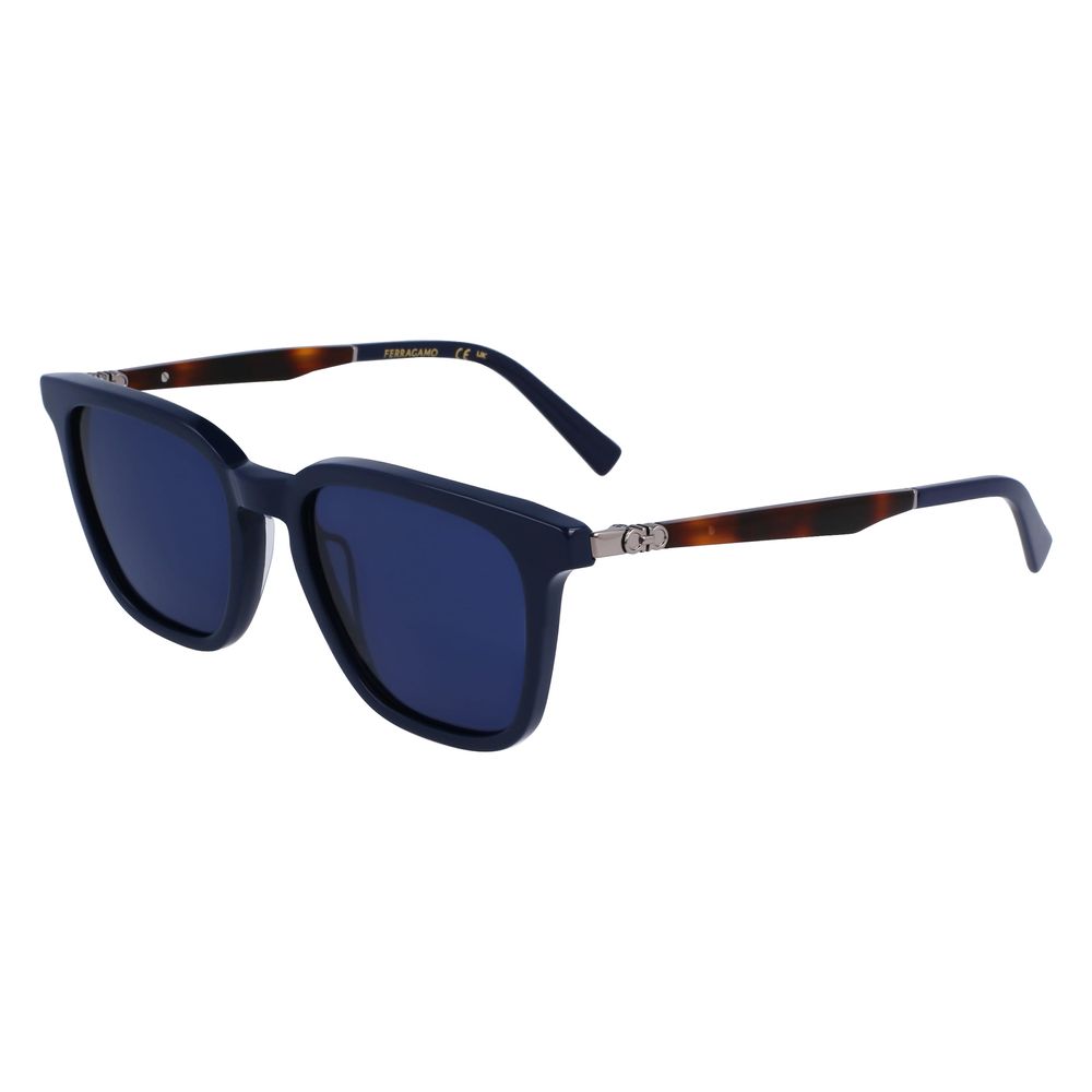 Ferragamo Blue Acetate Sunglasses - Zeiniez