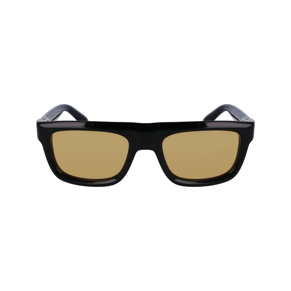 Ferragamo Black Acetate Sunglasses - Zeiniez