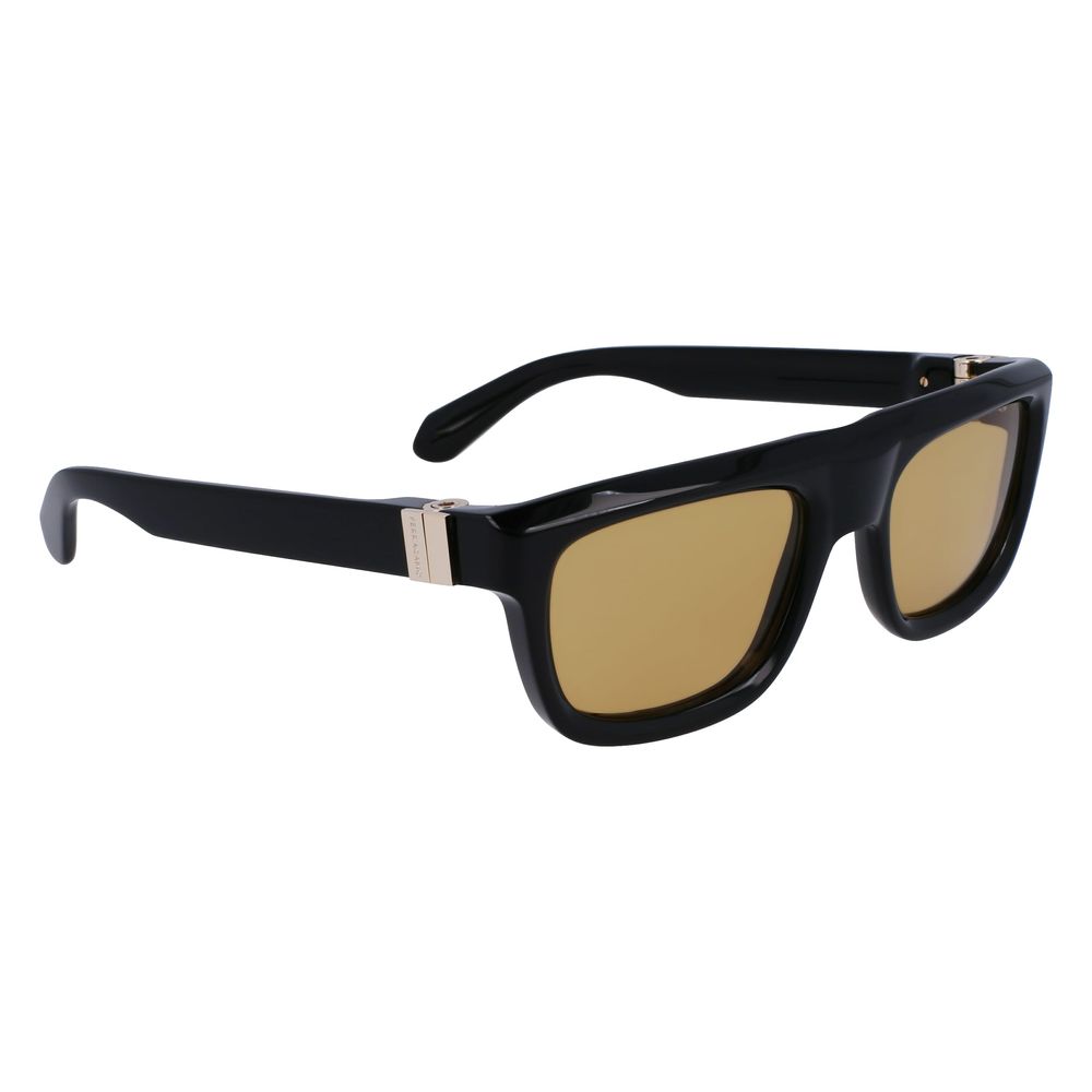 Ferragamo Black Acetate Sunglasses - Zeiniez